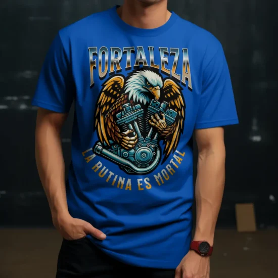 camisetas estampadas para motociclistas