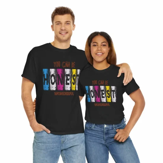 camisetas estampadas con mensajes de superación