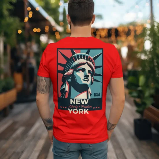 Camisetas estampadas de New York