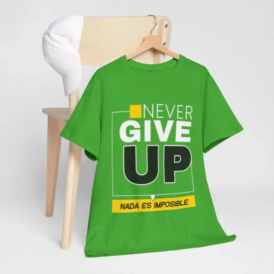 Camisetas estampadas de superación